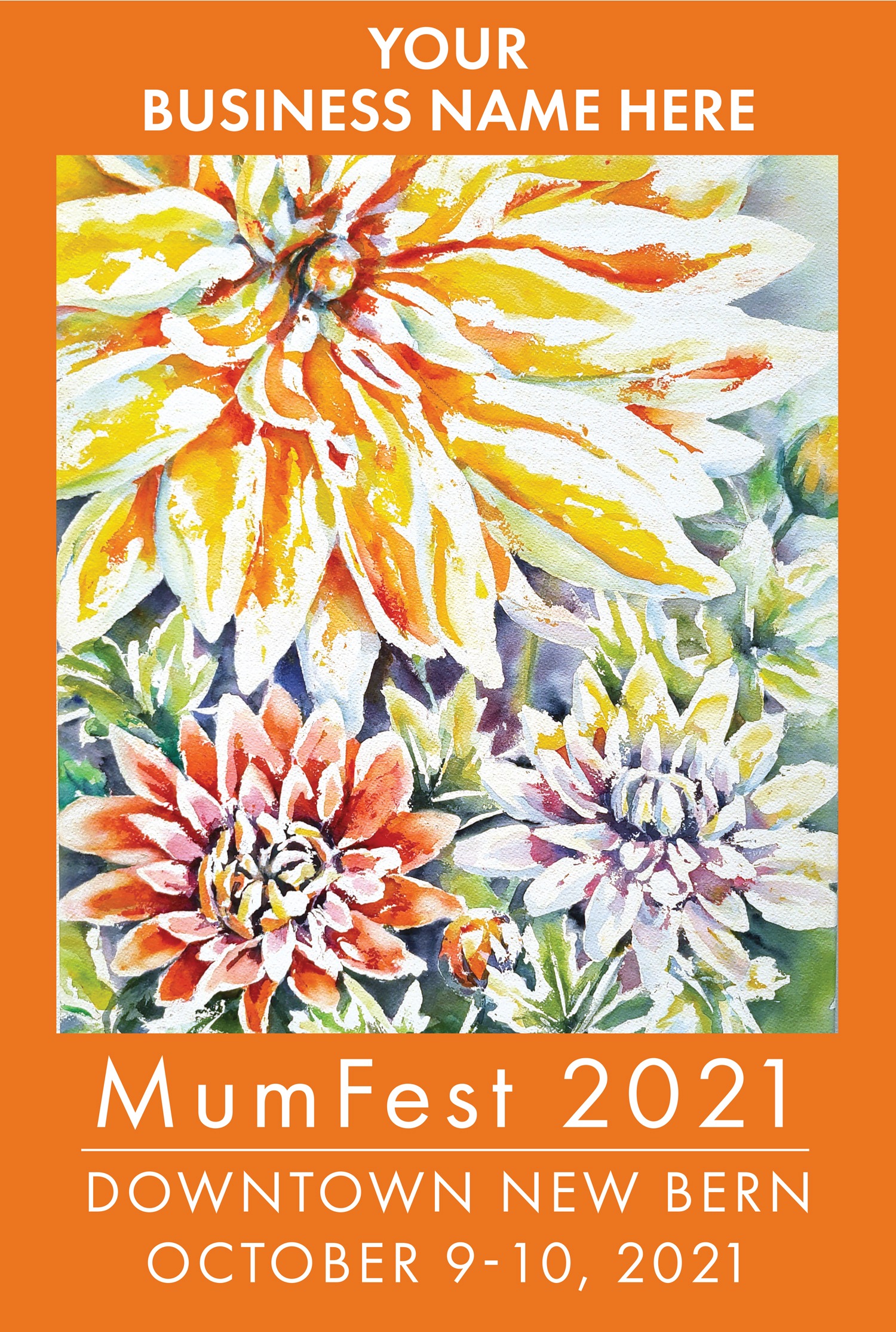 Banners New Bern Mumfest